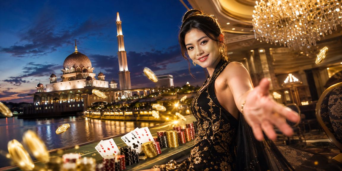Permainan kad dan loteri dalam suasana santai pengguna Malaysia di Putrajaya